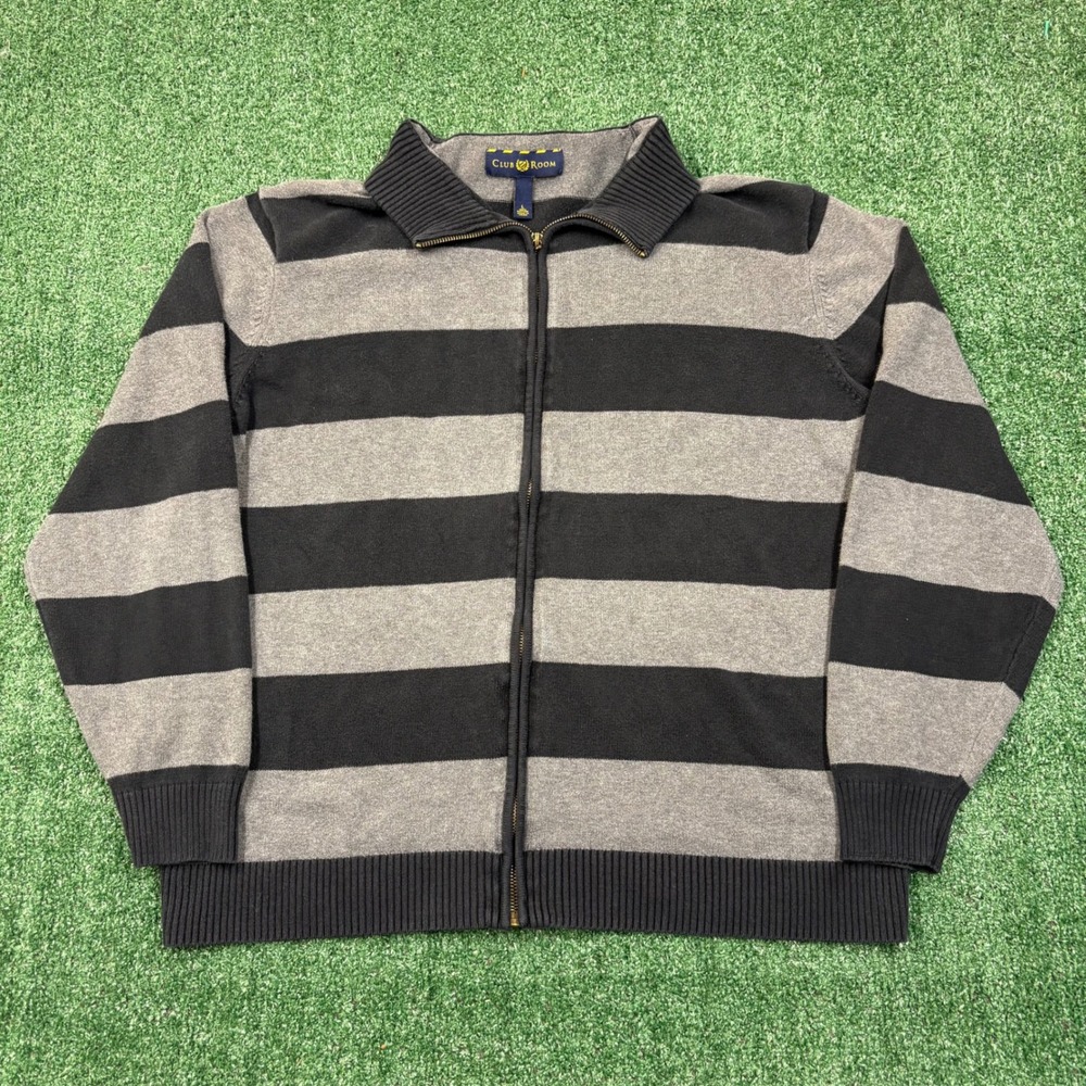 Vintage 2000's Club Room Full Zip Sweater